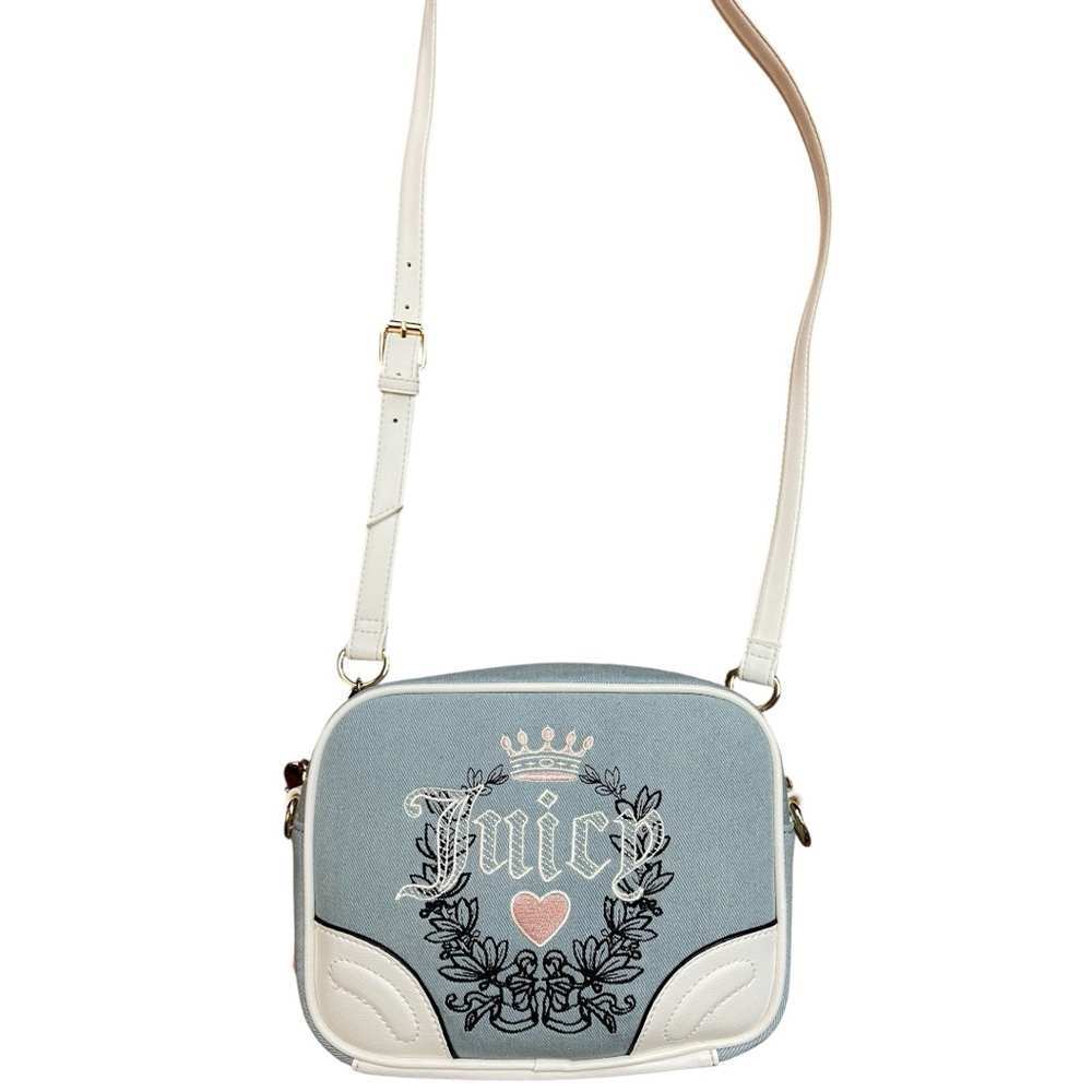 Juicy Couture Denim Heritage Crossbody NWT - Picture 9 of 16